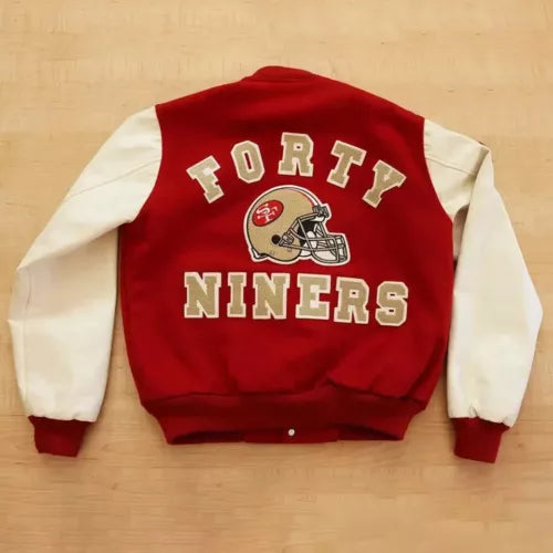 Mens San Francisco 49ers 80’s Varsity Jacket
